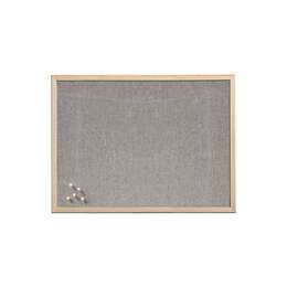 1330295 - Pinwand Leinen/Kiefer 60x40x1,5cm