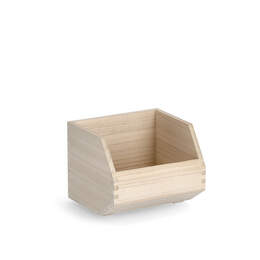 1330308 - Stapelkiste Holz 20,5x18,5x16,3cm