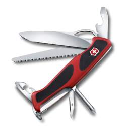 1331415 - Taschenmesser Ranger 78M Grip 130mm rot/schwarz SB