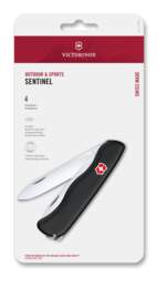 1331416 - Taschenmesser Sentinel 111mm schwarz SB