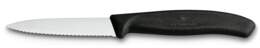 1331437 - Gem&uuml;semesser 8cm Wellen schw. Swiss Classic