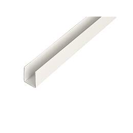 1226489 - U-Profil PVC-U weiß