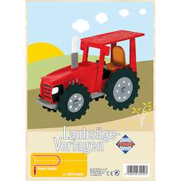 1246061 - Laubsägevorlage Traktor