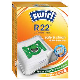 1005272 - Staubsaugerbeutel R22 Swirl EcoPor zu Rowenta