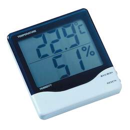 1070912 - Kombithermometer digital Thermo/Hygro 110x95x20mm SB