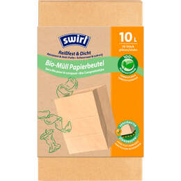 1219948 - Biomüllsäcke 10l Papier 10er 20x28cm