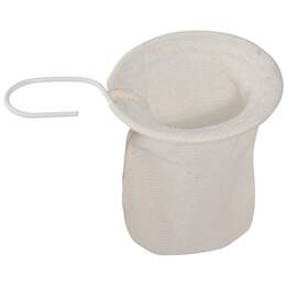 1221400 - Teenetz Coffee&Tea Baumwolle weiß DM 90mm