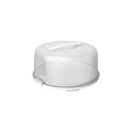 1227210 - Tortencontainer Fresh weiß 35,5x34,5x16,5cm