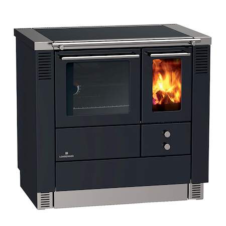 1256150 - Festbrennstoffherd LC 75 B anthrazit-metallic RA rechts