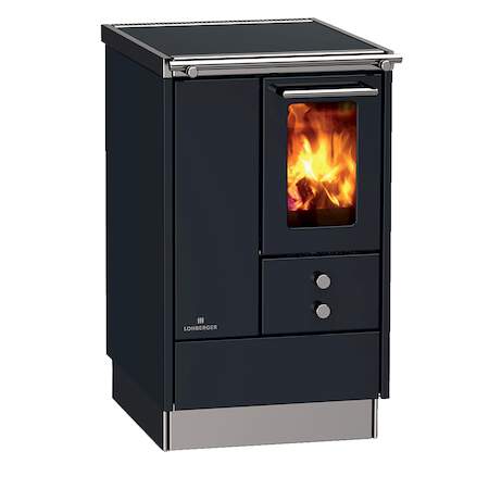 1256157 - Festbrennstoffherd LM 50 Edition schwarz RA links