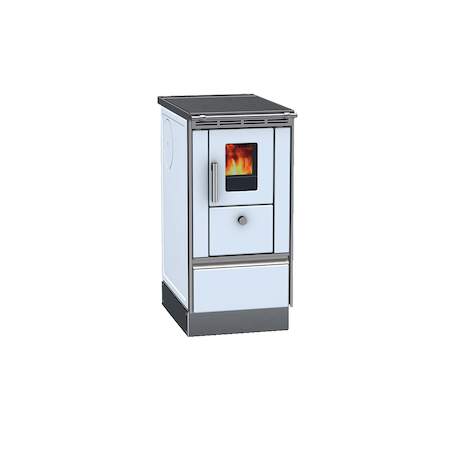 1256169 - Festbrennstoffherd Rega2 40 anthrazit-metallic