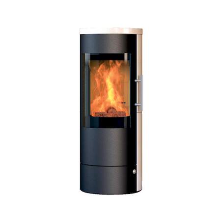 1256573 - Kaminofen Vela Keramik vanilla