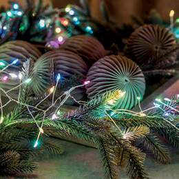 1247344 - Micro LED Lichterkette Firecr. 360 RGB Dioden, innen