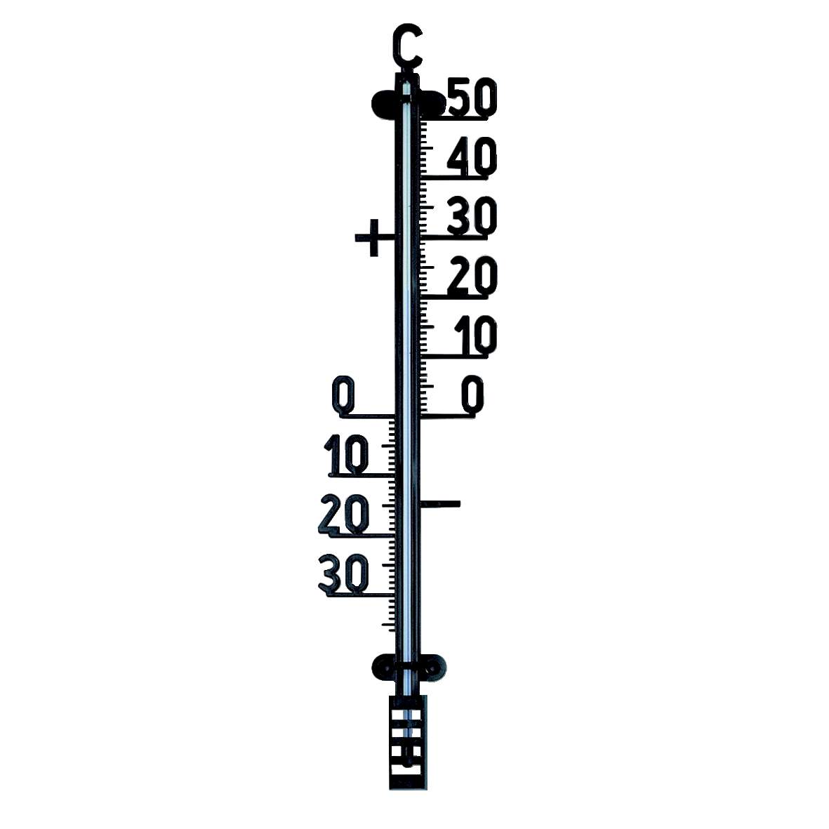 1263443 - Außenthermometer Kst.415mm schwarz SB