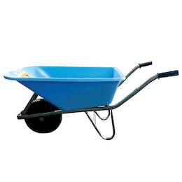 1263517 - Schiebetruhe Hobbygarten 100l Mulde hellblau