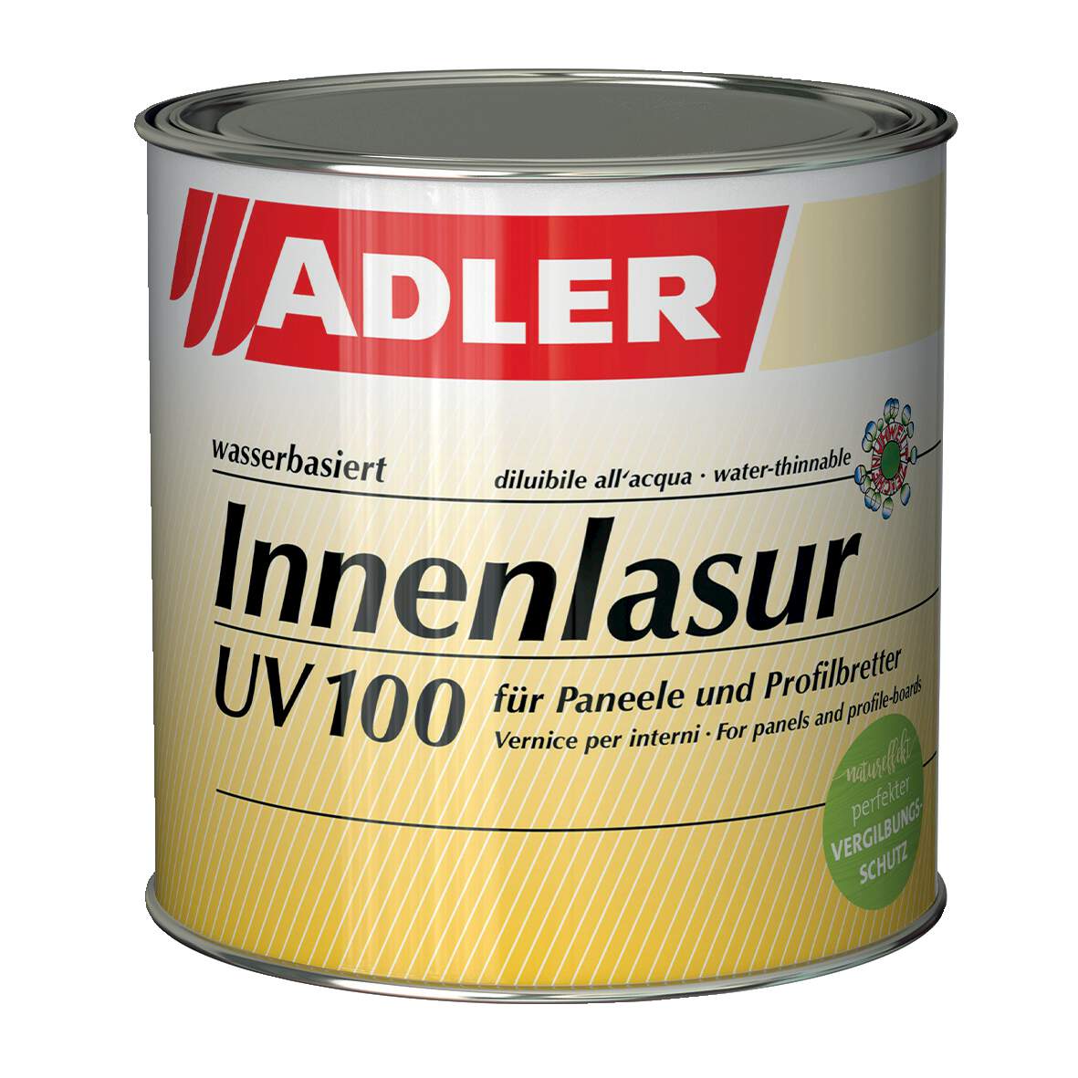 1191243 - Innenlasur UV 100 2,5L Basis zum Tönen