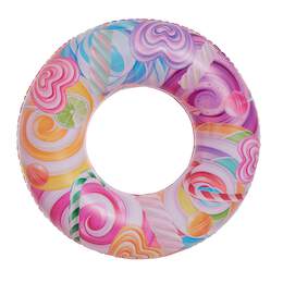 1259388 - Schwimmring Candy World Jumbo aufgeblasen ca. 76 cm