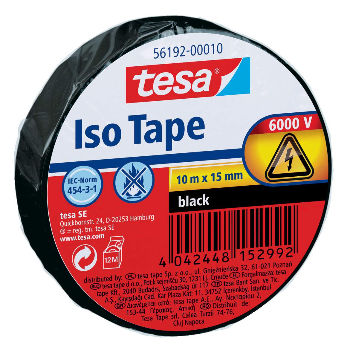 1025192 - Tesaflex-Isolierband schwarz
