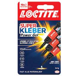 1219502 - Superkleber Power Gel 3x1g