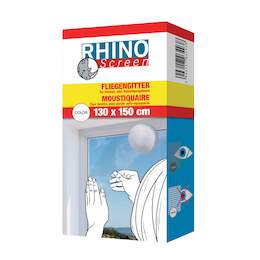 1221091 - Fliegengitter Rhino Screen 130x150cm weiß