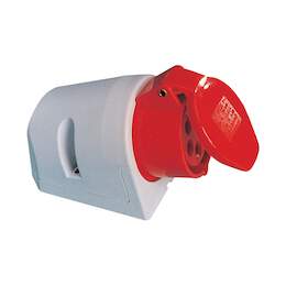 1034011 - CEE-Wanddose 5 Pol. 400 V