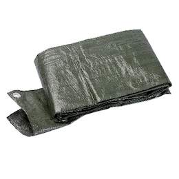 1141570 - Schutzplane mit &Ouml;sen 90g Terra olivgr&uuml;n