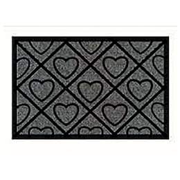 1244810 - Türmatte Kokos/Gummi 40x60cm Lucky Mat sort.Designs