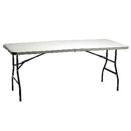 1264742 - Event Tisch klappbar, weiß 180 x 76 cm