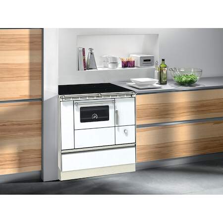 1238154 - Festbrennstoffherd Rega2 90 weiß, links