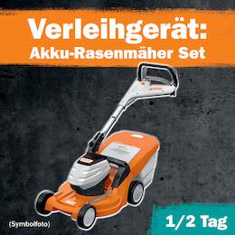 1288671 - Akku-Rasenmäher Set 1/2 Tag Leihdauer