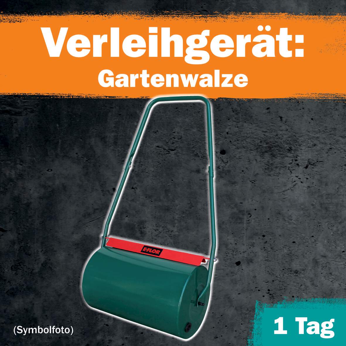 1288678 - Gartenwalze 1 Tag Leihdauer