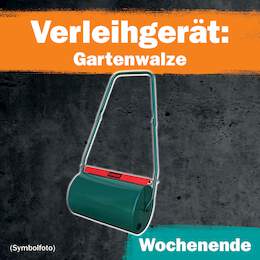 1288679 - Gartenwalze 1 Wochenende Leihdauer