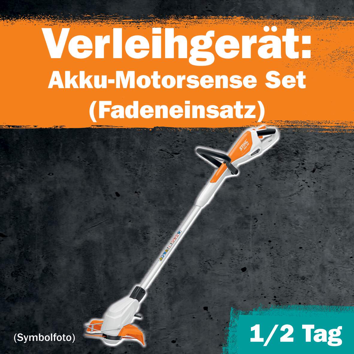 1288686 - Akku-Motorsense Set 1/2 Tag